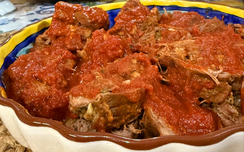 Rigatoni with Sunday Sauce