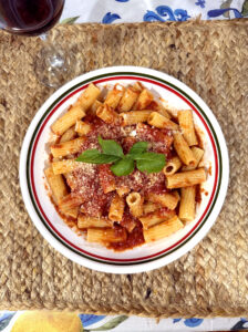 Rigatoni with Sunday Sauce