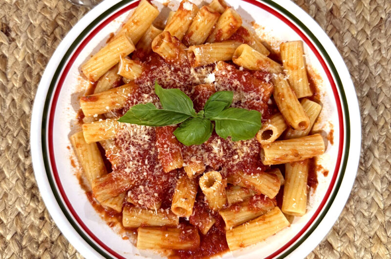 Rigatoni with Sunday Sauce