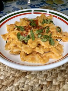 Roasted Tomato & Mascarpone Farfalle