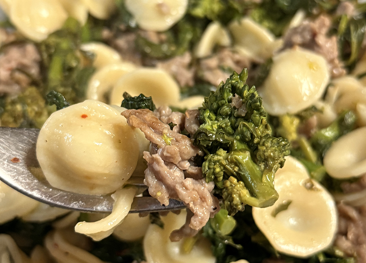Orecchiette with Sausage Broccoli and Rabe Orecchiette with Sausage and Broccoli Rabe