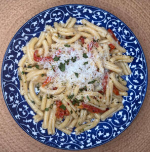 Sun-Dried Tomatoes and Casarecce