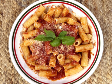 Rigatoni with Sunday Sauce